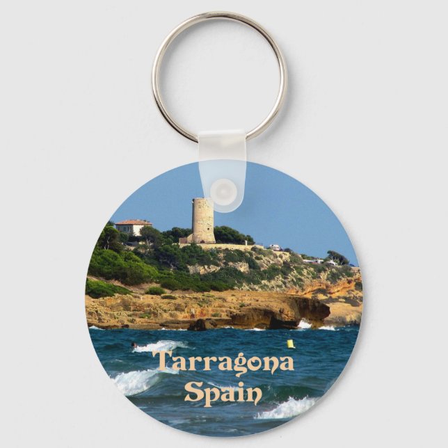 Tarragona, Spanien, malerisch Schlüsselanhänger (Vorderseite)