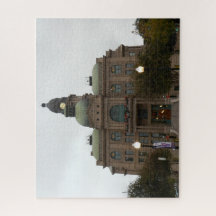 Tarrant County Courthouse Südwestseite N Houston
