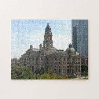 Tarrant County Courthouse Westecke - W. Belknap Puzzle