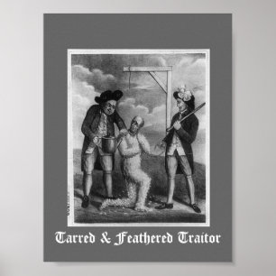 Tarred & Feathered Verräter Poster