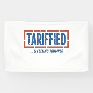 Tarrfied & Gefühl Trumps lautstarker Anti Trump Banner