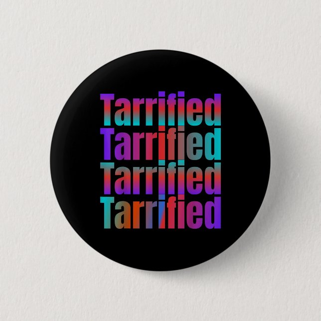 Tarried Funny Political Button (Vorderseite)