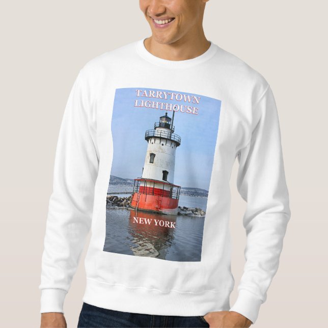 Tarrytown Leuchtturm, New- YorkSweatshirt Sweatshirt (Vorderseite)