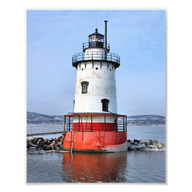 Tarrytown Lighthouse, New Yorker Foto (Vorne)