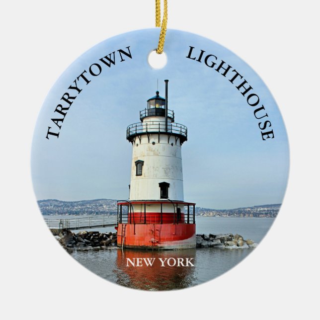 Tarrytown Lighthouse, New Yorker Ornament (Vorne)