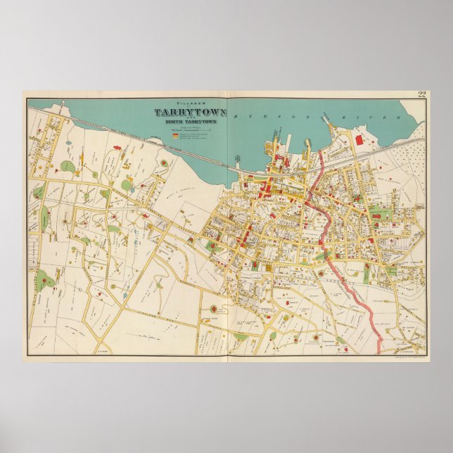 Tarrytown, N Tarrytown Poster (Vorne)