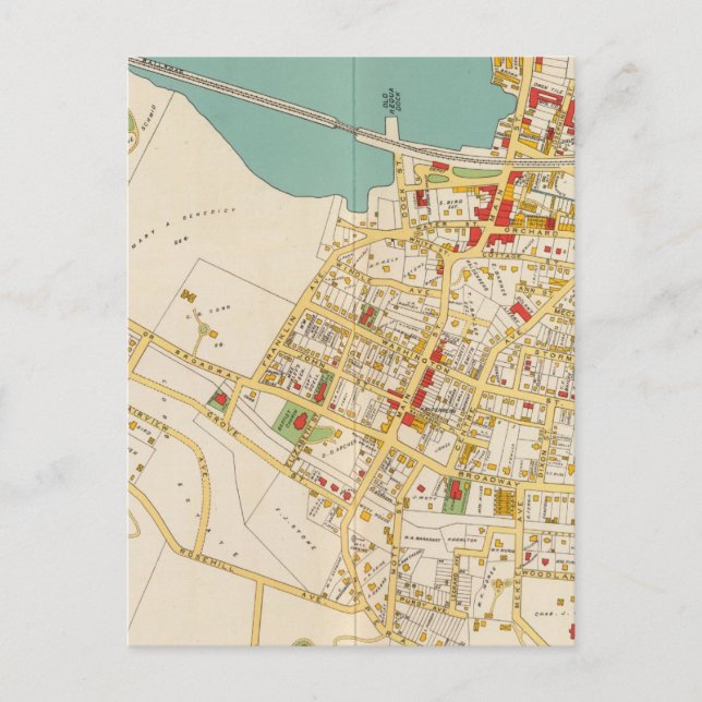 Tarrytown, N Tarrytown Postkarte (Vorderseite)