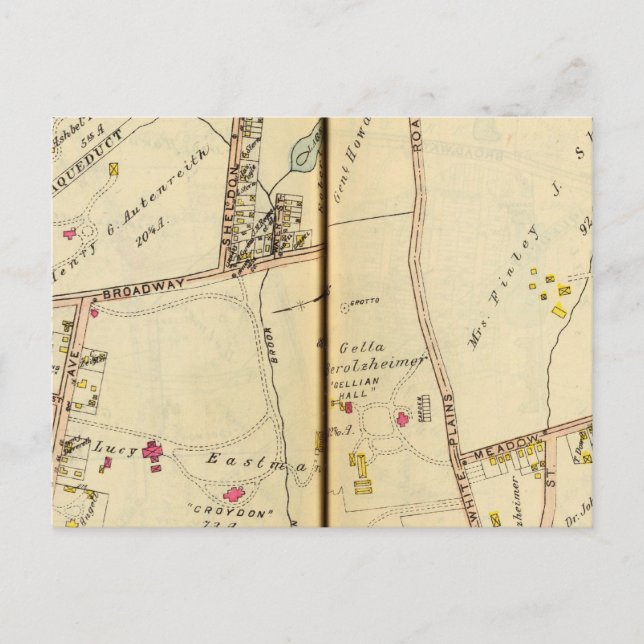 Tarrytown, New York 2 Postkarte (Vorderseite)