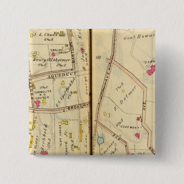 Tarrytown, New York 3 Button (Vorderseite)