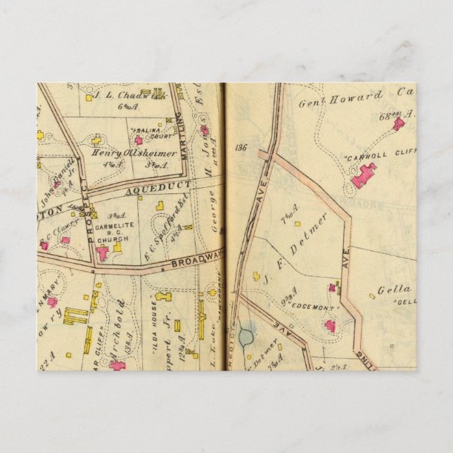 Tarrytown, New York 3 Postkarte (Vorderseite)