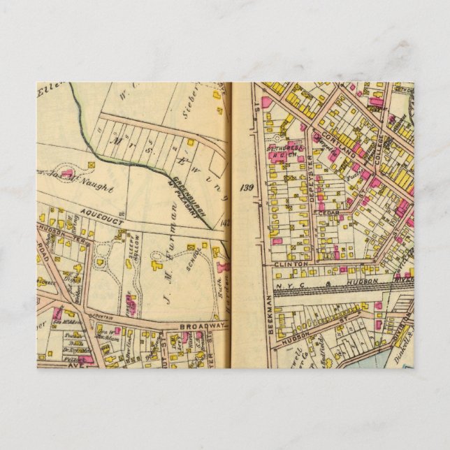 Tarrytown, New York Postkarte (Vorderseite)