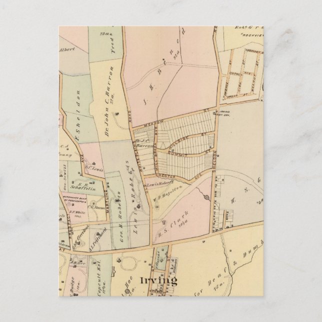 Tarrytown, New York Postkarte (Vorderseite)