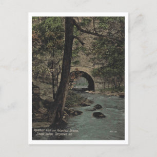 Tarrytown NY Aqueduct Arch 1910 Vintag Postkarte