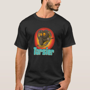 Tarsier Asia Philippines Biologe Affen 5 T-Shirt