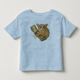 Tarsier Cartoon Illustration Kleinkind T-shirt