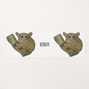 Tarsier Cartoon Illustration Yogamatte