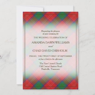 Tartan Beauty Clan Chisholm Kariert