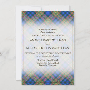Tartan Beauty Clan MacLellan Kariert