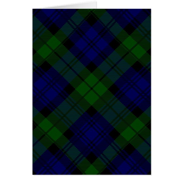 Tartan Blue Green Kariert (Vorne)