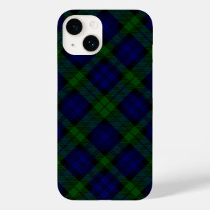 Tartan Blue Green Kariert Case-Mate iPhone 14 Hülle