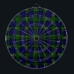 Tartan Blue Green Kariert Dartscheibe<br><div class="desc">Black Watch Clan Tartan Blue Green Kariert</div>
