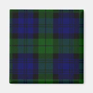 Tartan Blue Green Kariert Magnet