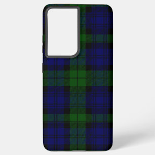 Tartan Blue Green Kariert Samsung Galaxy Hülle