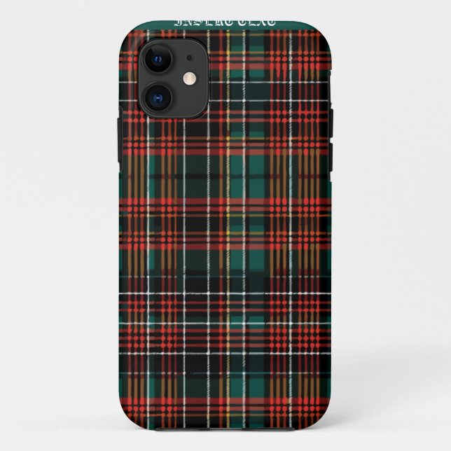 Tartan Case-Mate iPhone Hülle (Rückseite)