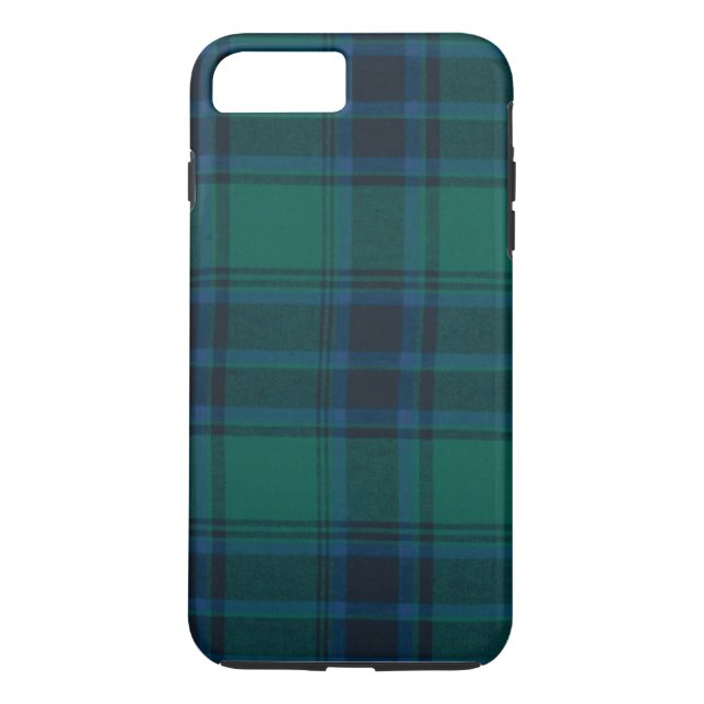 Tartan Case-Mate Tough iPhone 8Plus/7 Plus Fall Hülle (Rückseite)