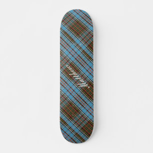 Tartan Clan Anderson Checkered Kariert Skateboard