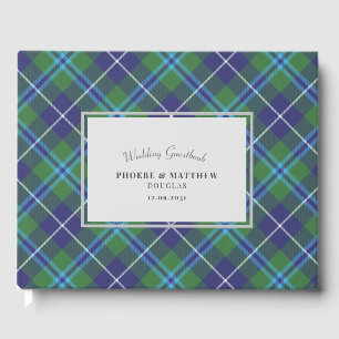 Tartan Clan Douglas Plaid Gästebuch