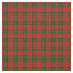 Tartan Clan Drummond Kariertes Muster Stoff