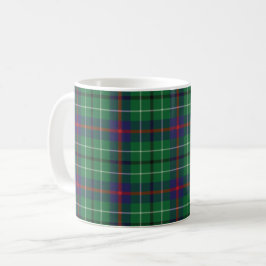 Tartan Clan Duncan Kariert Green Red Blue Karo Kaffeetasse