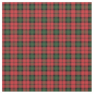 Tartan Clan Kerr Kariert Red Green Karo Stoff