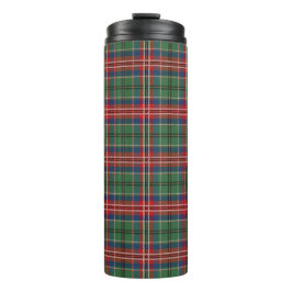 Tartan Clan MacCulloch Kariert Green Red Blue Karo Thermosbecher