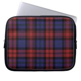 Tartan Clan MacLachlan Kariert Red Lila Checkered Laptopschutzhülle