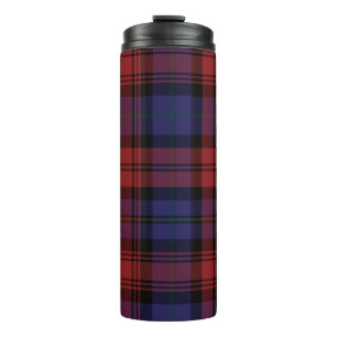 Tartan Clan MacLachlan Karo Schwarz Rot Kariert Thermosbecher