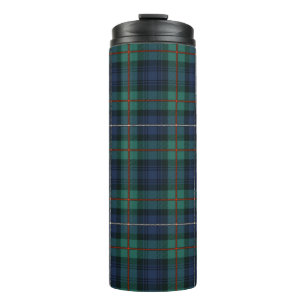 Tartan Clan Robertson Grün Lila Karo Thermosbecher