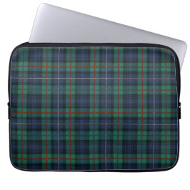 Tartan Clan Robertson Kariert Green Lila Karo Laptopschutzhülle