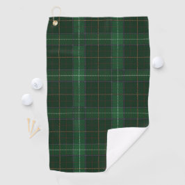 Tartan Clan Walsh Kariert Green Karo Pattern Golfhandtuch