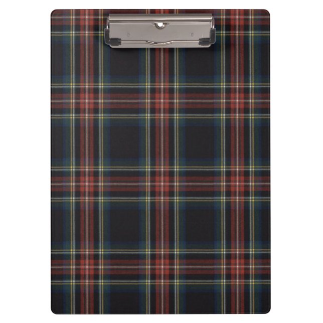 Tartan Clipboard Klemmbrett (Vorderseite)