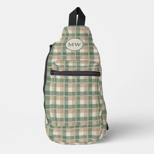 Tartan Crossbody Bag (Vorderseite)