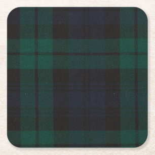 Tartan Custom Square Untersetzer