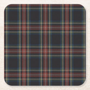 Tartan Custom Square Untersetzer