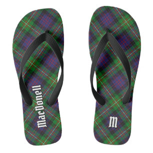 Tartan der Clan MacDonell of Glengarry Flip Flops