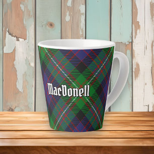 Tartan der Clan MacDonell of Glengarry Milchtasse