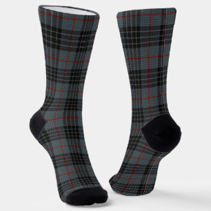 Tartan Design Nachhaltig Premium Crew Socken