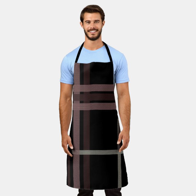 Tartan Detail Pattern Schürze (Getragen)