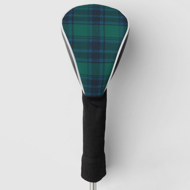 Tartan Driver Cover Golf Headcover (Vorderseite)