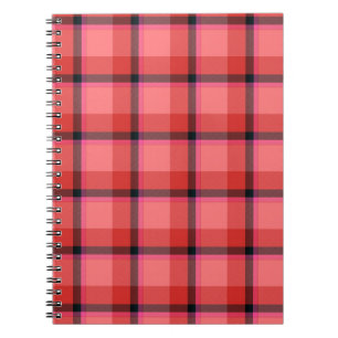 Tartan-Entwurf Notizblock